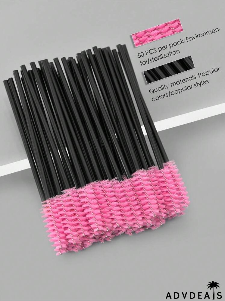 50pcs Disposable Eyelash Brush