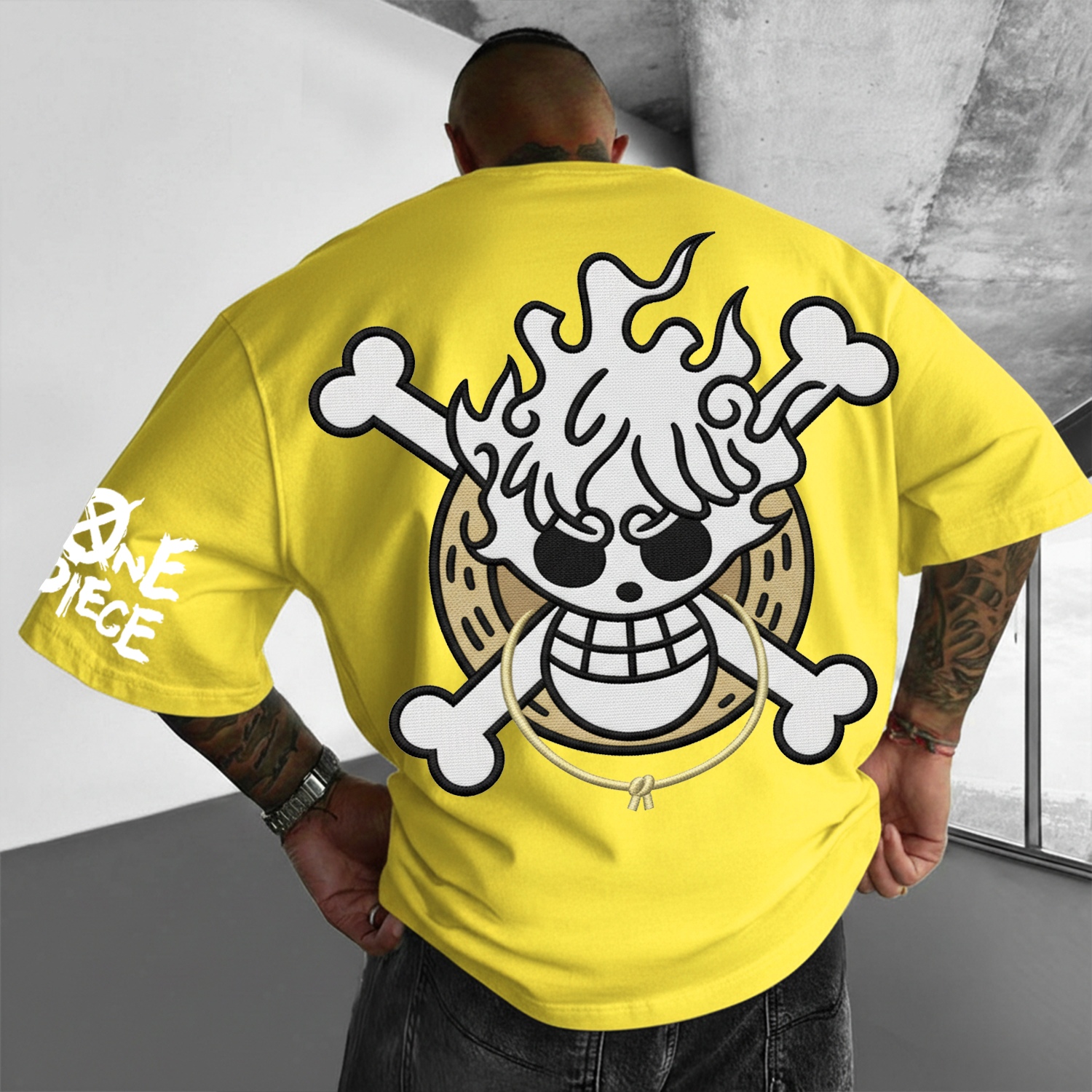 Unisex Anime Graphic Oversized T-Shirt Lazy Casual Vibe