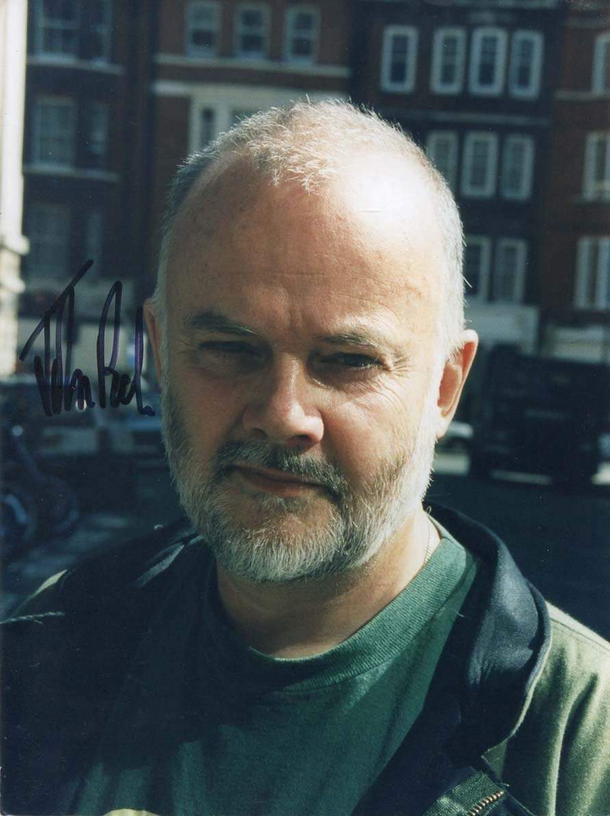 RADIO PRESENTER John Peel autograph, signed Photo Poster painting