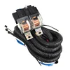H4 Car LED Headlight Relay Wiring Harness Kit Headlamp Socket Modification Parts
