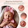 16'' Realistic Silicone Sleeping Baby Little Infant Girl Haroina Physical and Mental Accompaniment - RBBI-Myrebornbabydoll&reg; Myrebornbabydoll&reg;