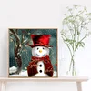 Snowman - Full Round Diamond Painting