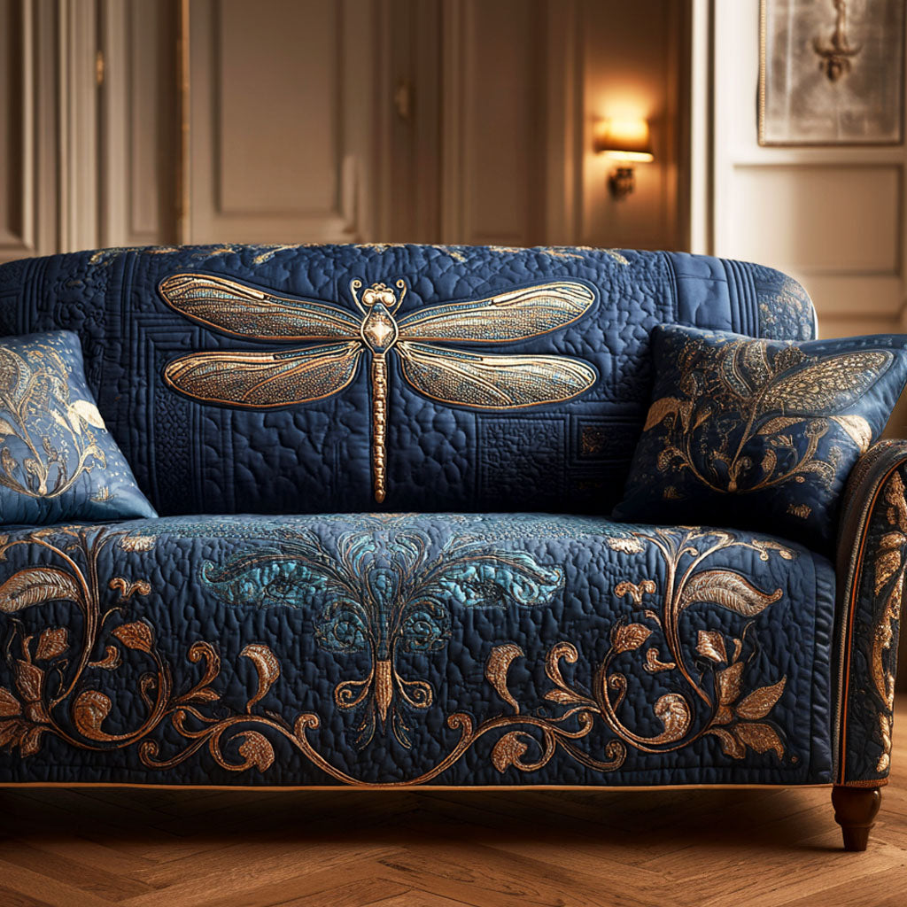 Royal Flight Quilted Sofa Cover NCU0TV780 everthome