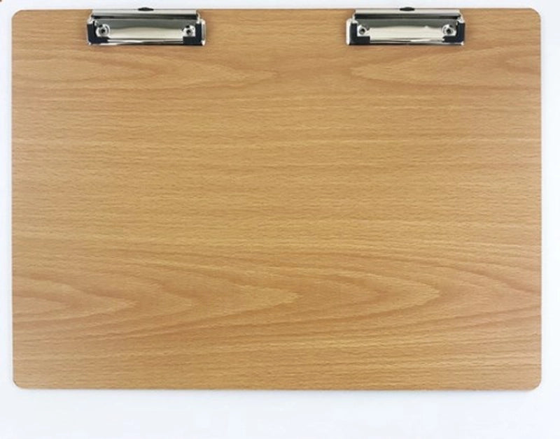 1 Piece Solid Color Class Learning Daily Mdf Height Density Plate Classic Style Folder