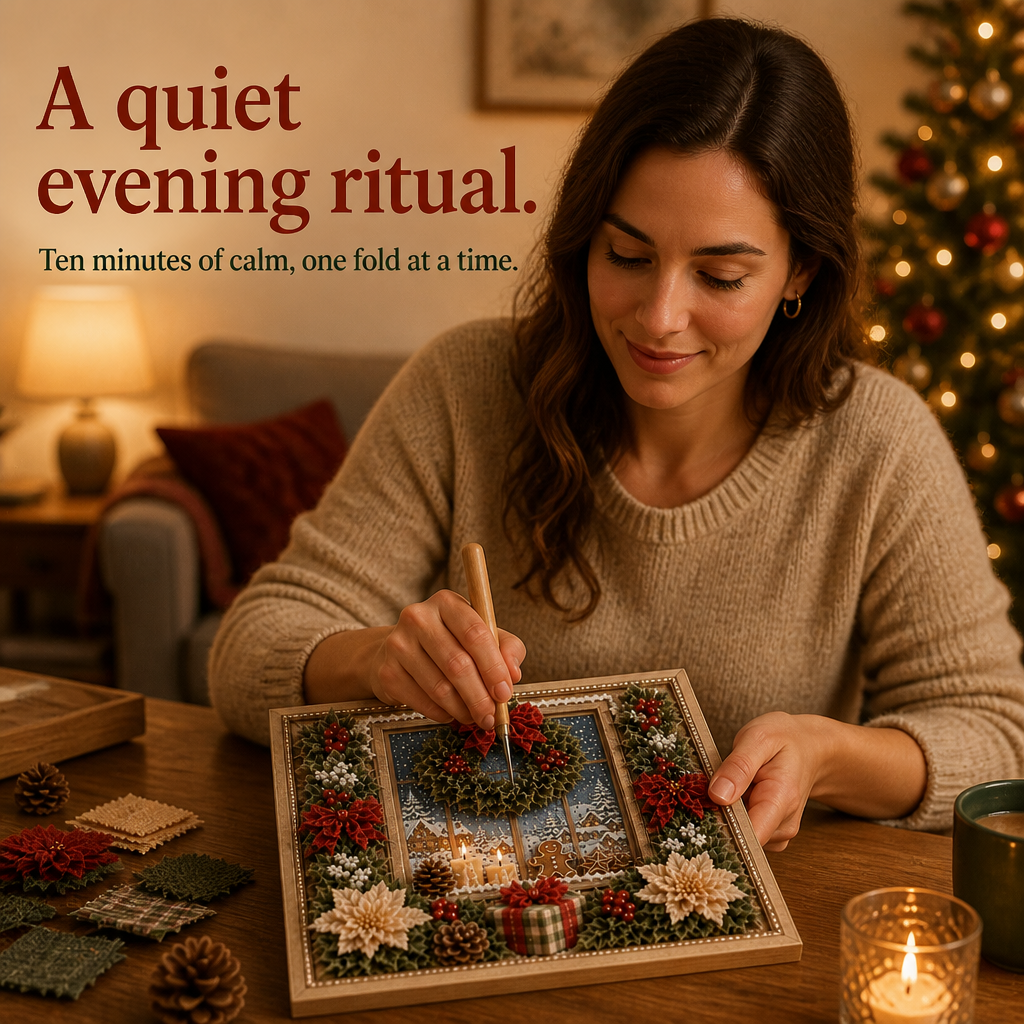 Quiet Christmas craft