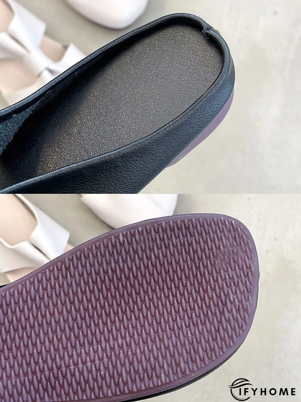 Women's Minimalist Cut Out Design Mules | IFYHOME