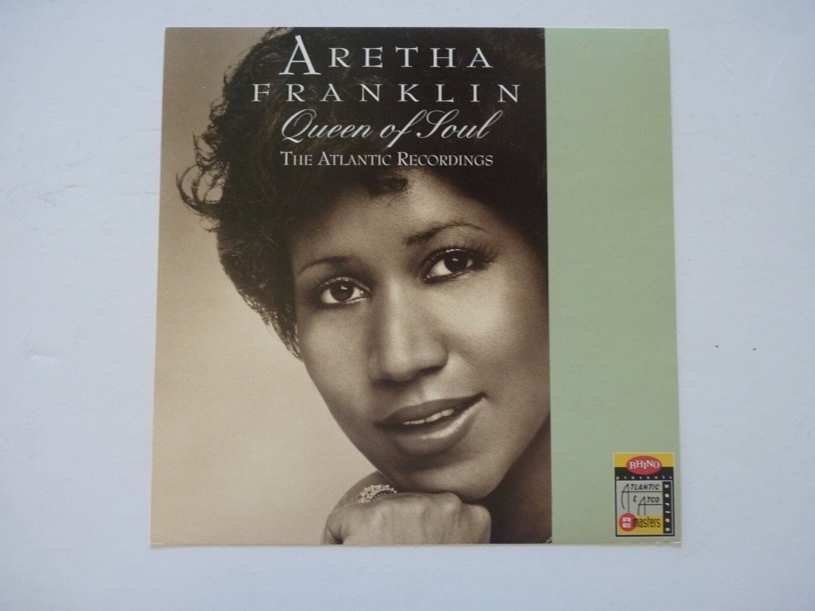 Aretha Franklin Queen of Soul LP Record Photo Poster painting Flat 12x12 Poster