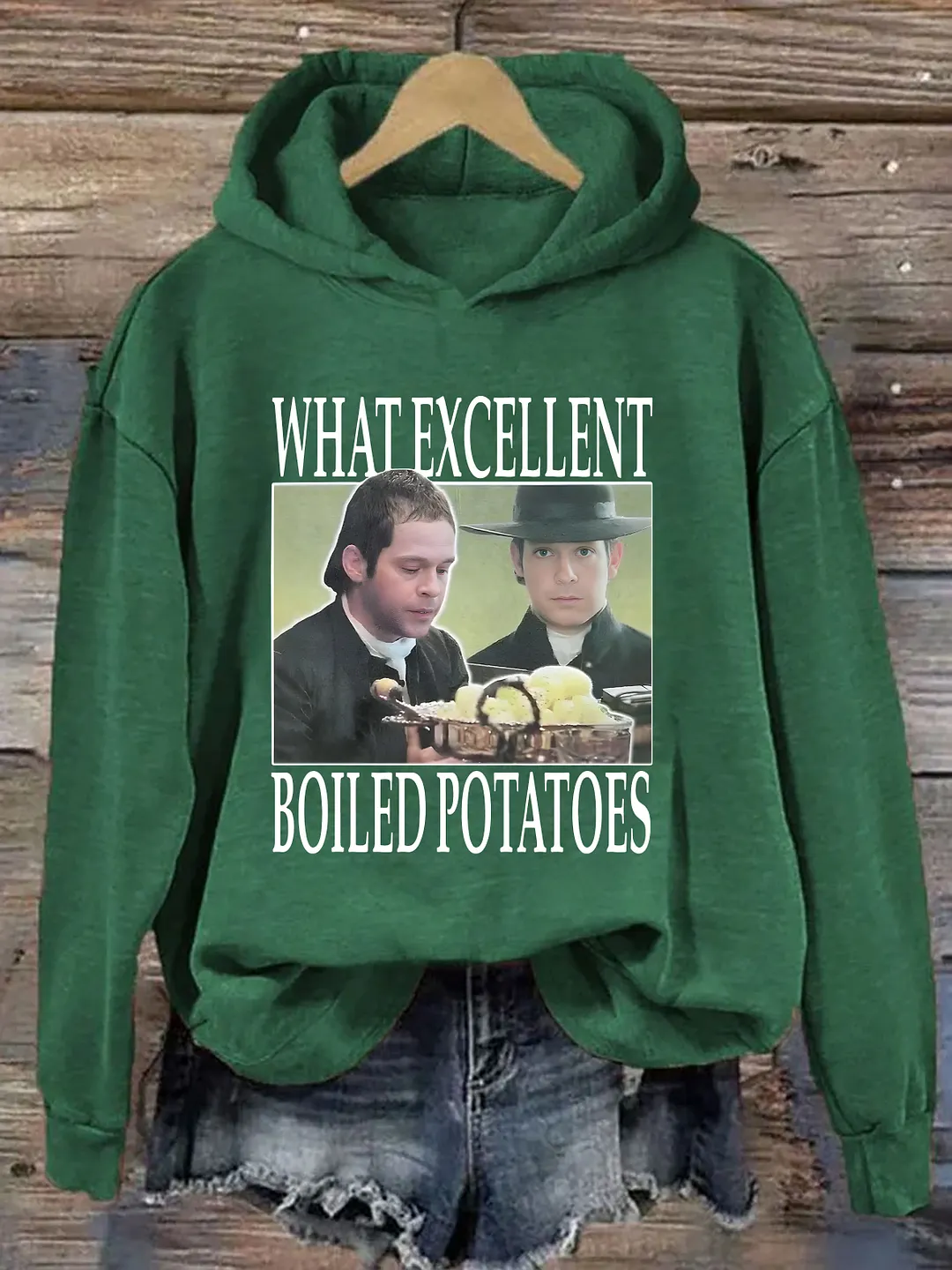 Boiled Potatoes Funny Meme Hoodie