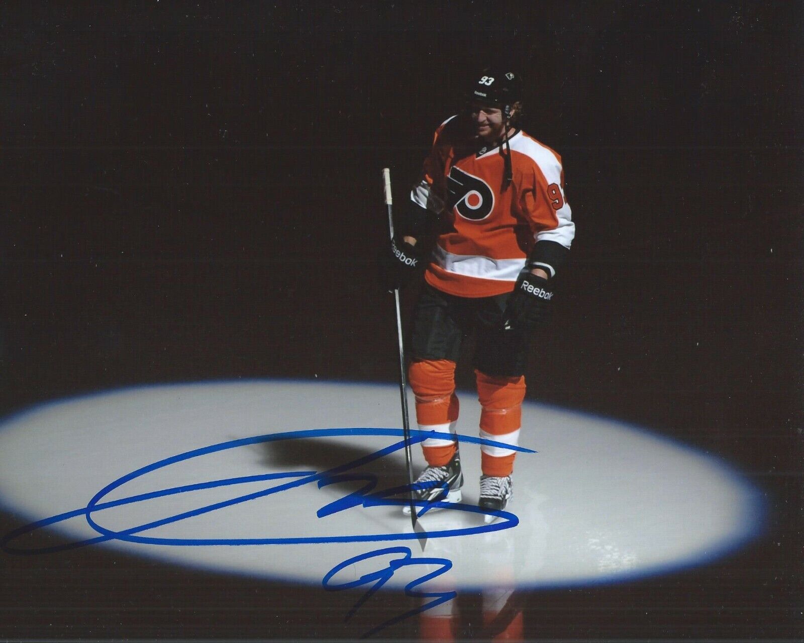 Jakub Voracek Signed 8x10 Photo Poster painting Philadelphia Flyers Autographed COA E