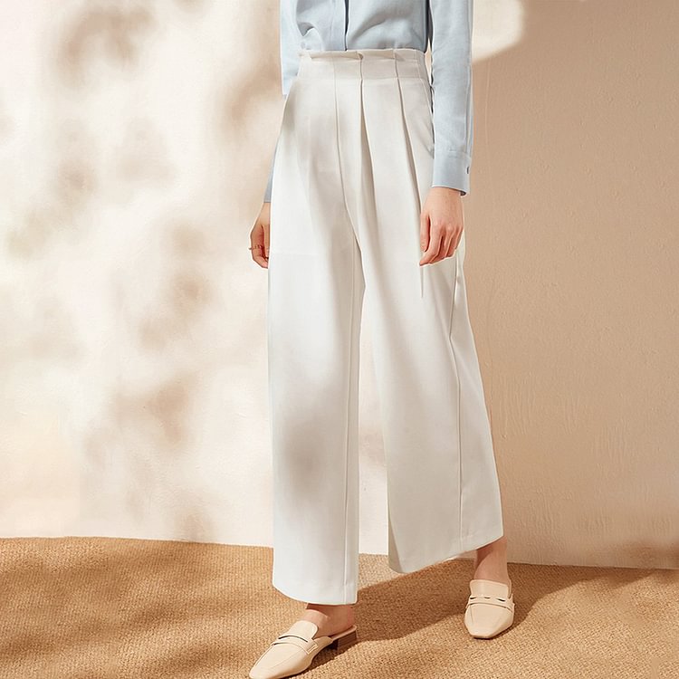 Thin loose wide-leg pants