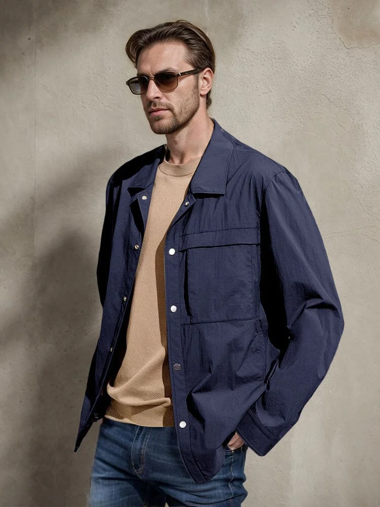 Utility Lightweight Pocket Jacket QueenFunky