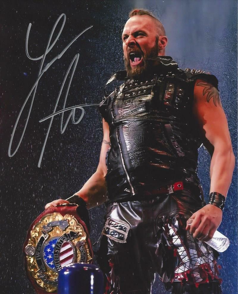 Lance Archer autographed 8x10 TNA  Ship Vance Hoyt WWE AEW Murderhawk #26