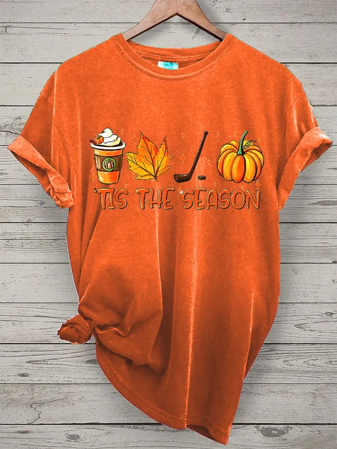 Women's Tis The Season  Print T-Shirt 