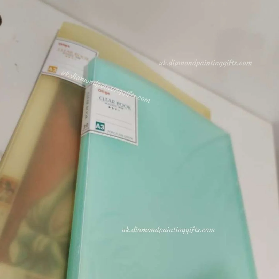 A3 Diamond Painting Storage Presentation Book(30pages) 【Suitable for 30x40cm diamond painting】