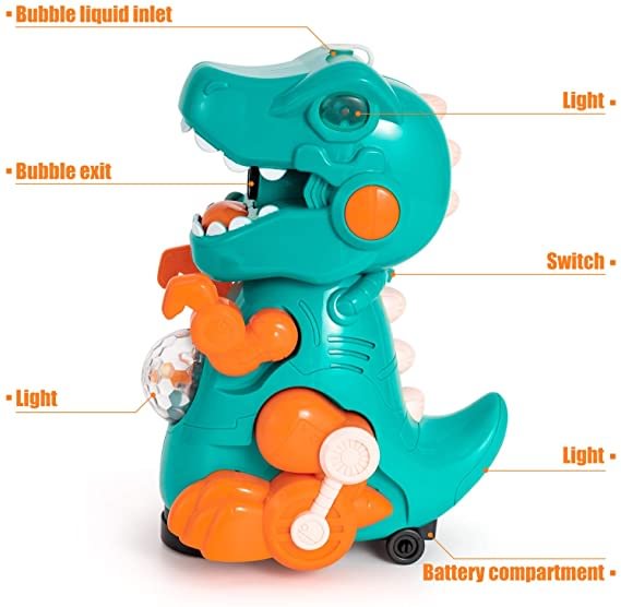 hamleys dinosaur bubble machine