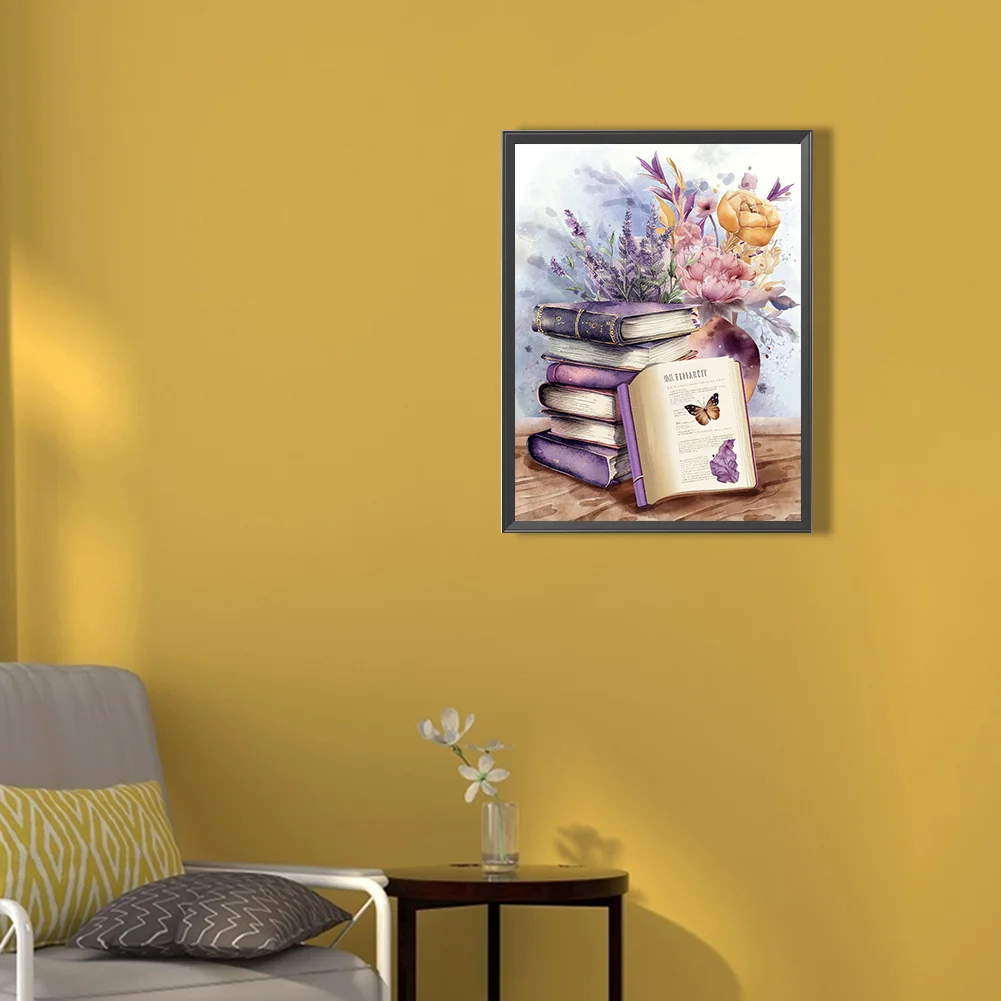 Diamond Painting - Full Round Drill - Lavender(30*40cm)