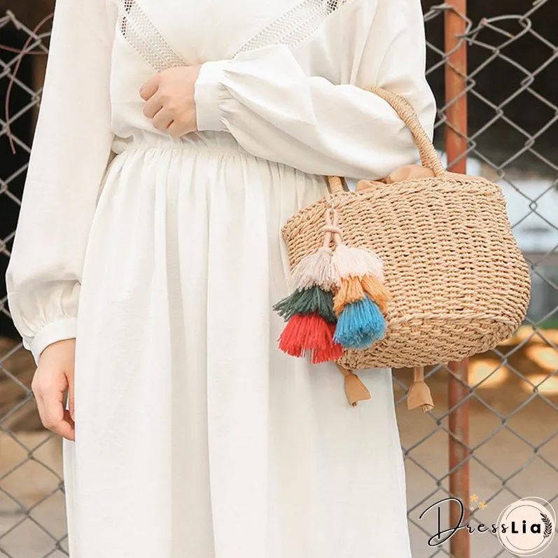 Paziye Bohemian Creative Tassel Bag Pendant