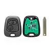 2 Buttons Key Fob Replacement Car Remote Key for Citroen Xsara Picasso Berlingo