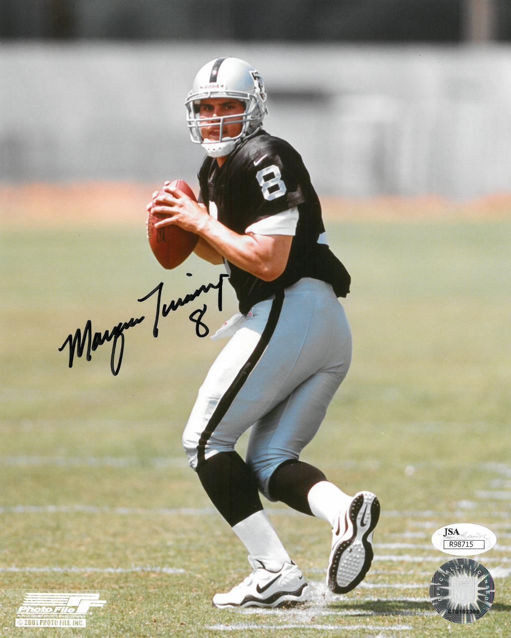 Marquis Tuilasosopo Signed Oakland Raiders Autographed 8x10 Photo Poster painting JSA #R98715