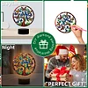 Acryl Schmetterling Baum des Lebens doppelseitig - 5d DIY Bastellampe