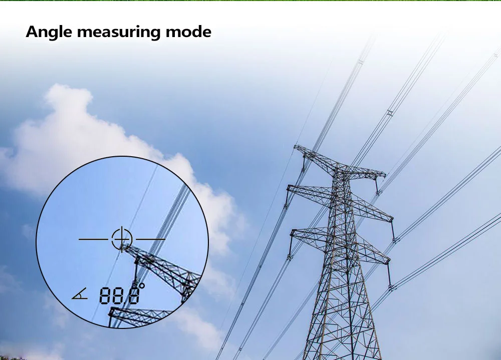 ohhunt® 8X 600M 800M 1500M Multifunction Monocular Laser Rangefinder