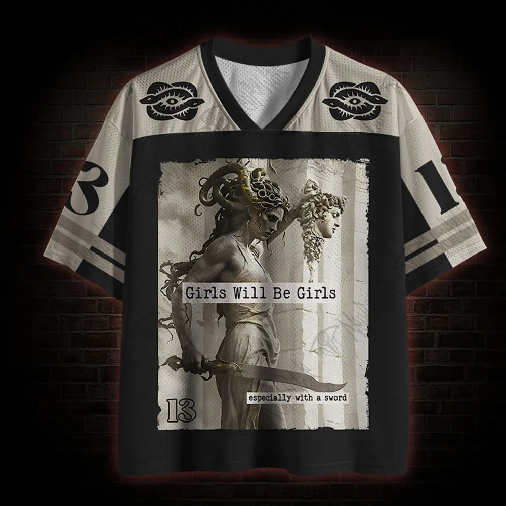 Girls Will be Girls Mesh Jersey