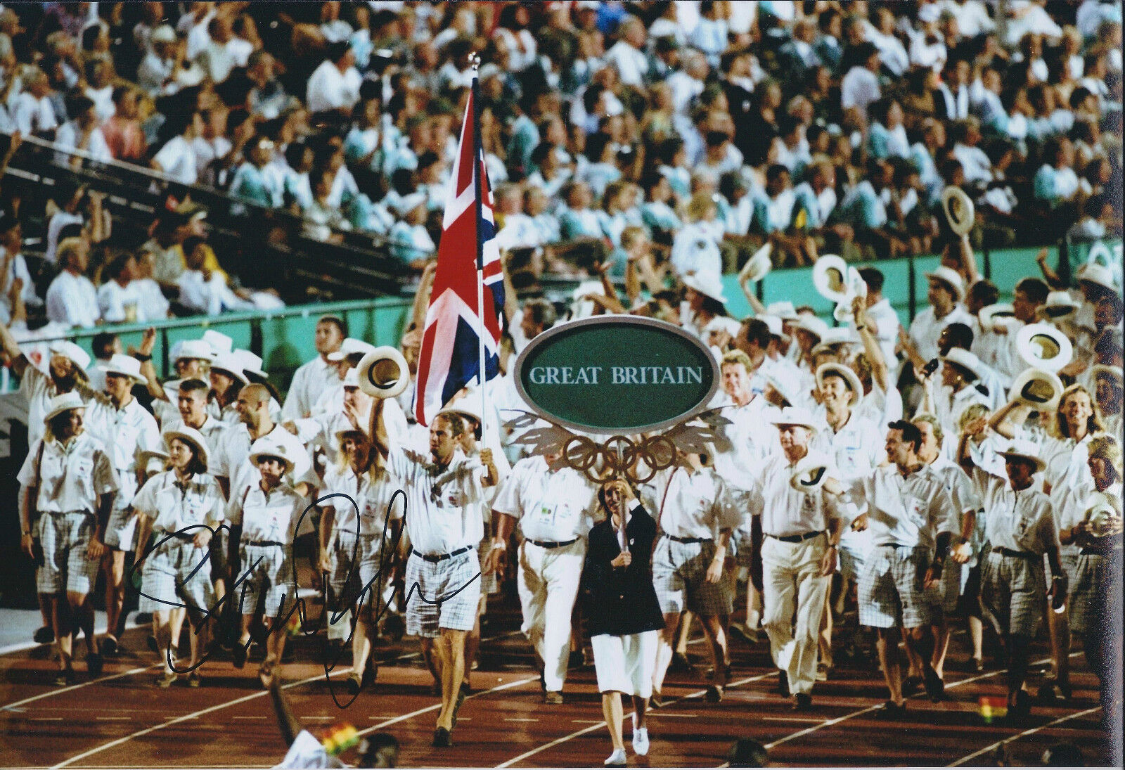 Steve REDGRAVE 12x8 Signed Photo Poster painting Autograph AFTAL COA Great Britain Olympics