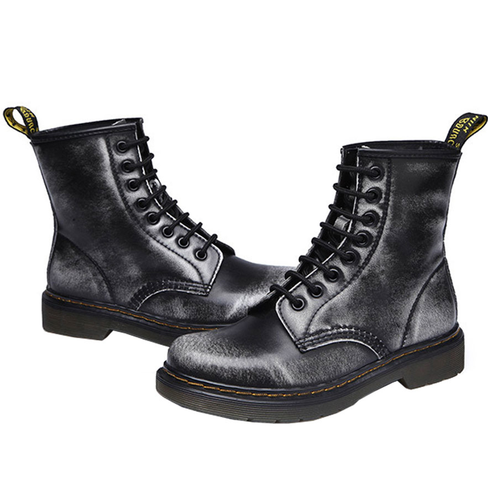 Women's Ankle Boots Flats Heels Martin Boots-vocosishoes
