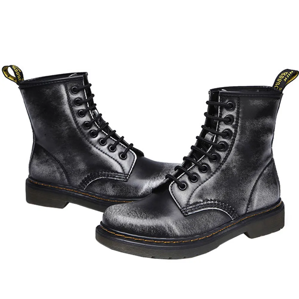 Women's Ankle Boots Flats Heels Martin Boots-vocosishoes