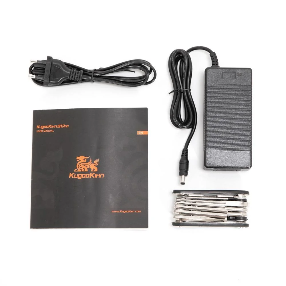 Kugoo Kirin S1 Pro Folding Electric Scooter -8 inch Solid Honeycomb Tire /350W Motor /LED Display Screen/ 3 Speed Modes Max 30km/h