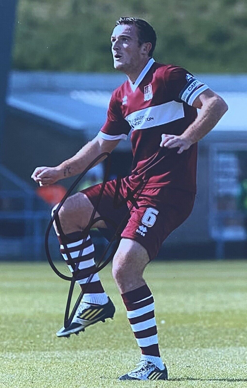 Lee Collins Genuine Hand Signed Northampton Town 6X4 Photo Poster painting 2