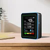 5-in-1 Air Quality Monitor CO2 Detector USB Charging Portable for Indoor Outdoor