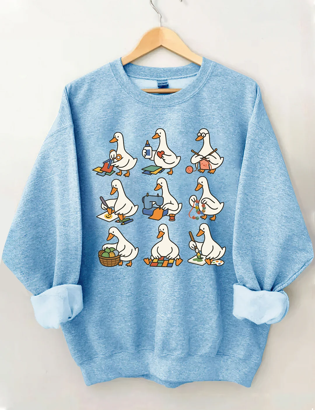 Funny Goose Crafter Sweatshirt