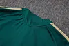 Joyfball 2026/2027 Kids Size Italy Half-Pull Training Suit green Soccer Shirt
