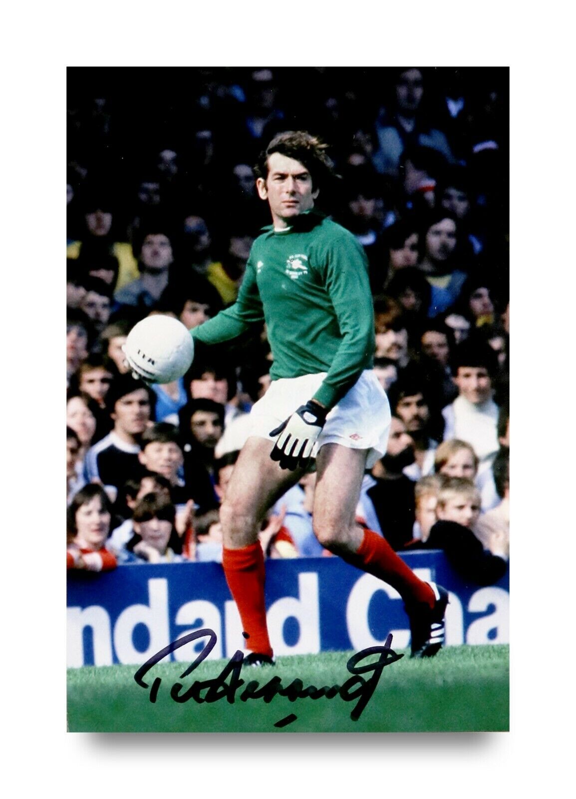 Pat Jennings Signed 6x4 Photo Poster painting Tottenham Hotspur Northern Ireland Autograph + COA