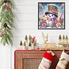 Schneemann 5d DIY Diamond Art Malerei Sets spezielle Form Teilbohrer Kunst 30x30cm
