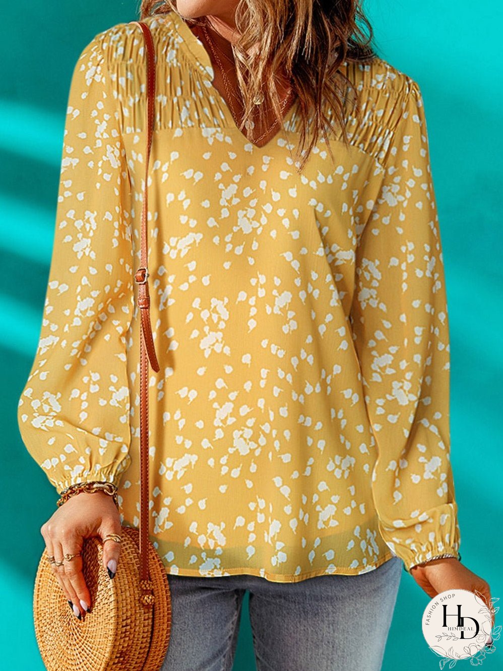 Three Quarter Sleeve Blouse