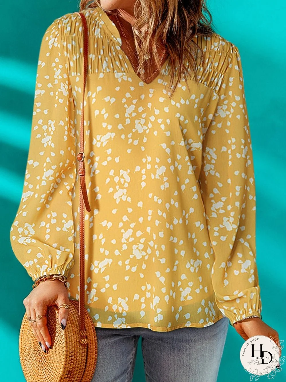 Three Quarter Sleeve Blouse