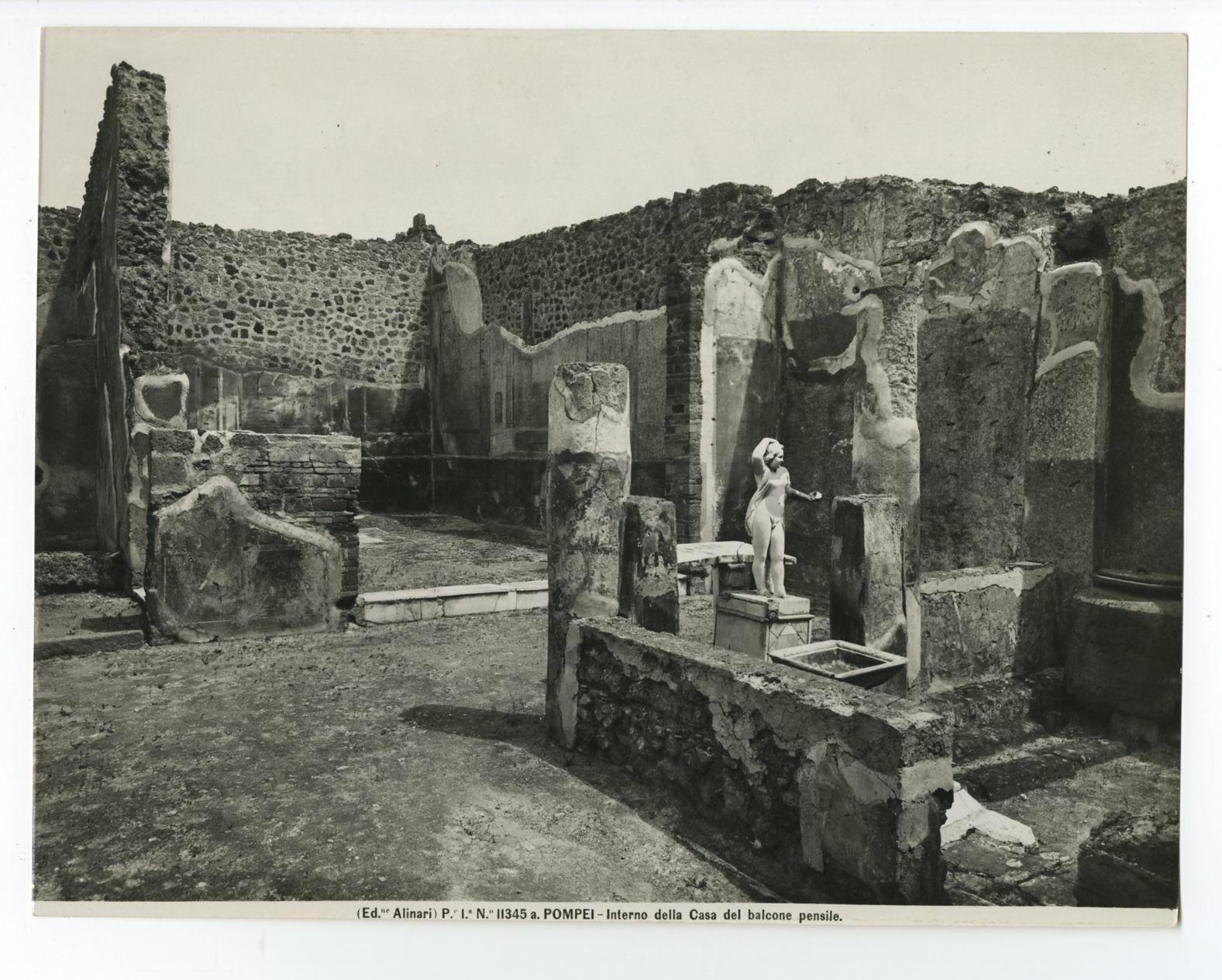 Ancient Pompeii - Vintage 8x10 Publication Photo Poster paintinggraph - Italy