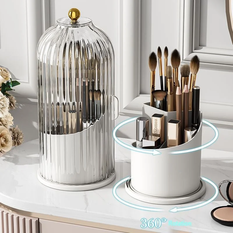 Elegant 360&deg; Rotating Makeup Organizer