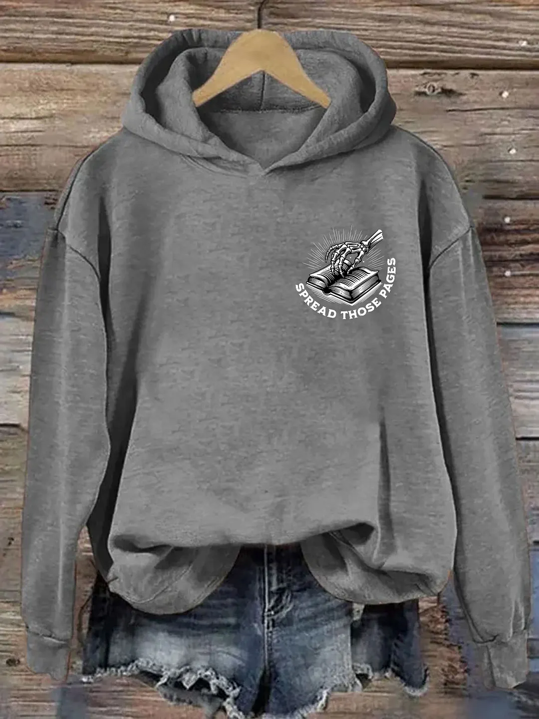 I Look Better Bent Over A Book Hoodie