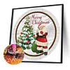 Diamond Painting-DIY Full Round Drill Santa Claus
