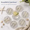 [Upgrade]6pcs/set DIY Diamond Painting Waterproof Case Classic Animal Pearl Art Coaster Gift Decor Set