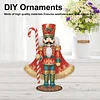 DIY Special Shape Diamond Painting Nutcracker Soldiers Desk Ornament Decor Kits