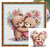 (Multi-Style) Animal - 18CT Stamped Cross Stitch 25*25cm/9.84*9.84in