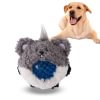 Squeaky Dog Toy Balls, Floating Dog Pool Balls, Dog Spiky Balls, Interactive Fetch Toys for Puppy, Dog Chew Toys for Boredom, for Small Medium and Large Dogs