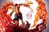 1/6 Scale Reborn Portgas D. Ace with LED - ONE PIECE Resin Statue - Initial Heart Studios [In Stock]