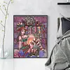 uk.everydayedeals (Limited Stock)11CT Full Stamped&nbsp;Cross Stitch - Girl (40*50CM)