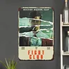 Fight Club - Vintage Metal Signs - 20*30cm/30*40cm - Movie