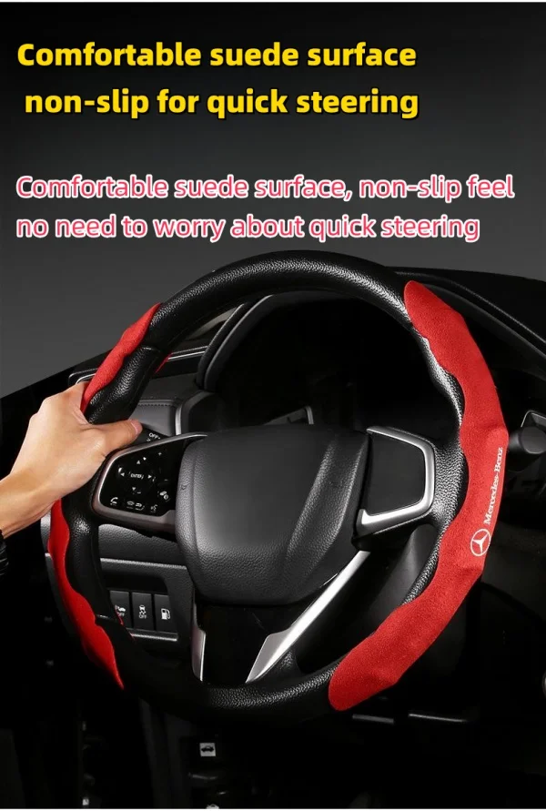 Four Seasons Universal Ultra-thin Anti-skid Car Steering Wheel Cover